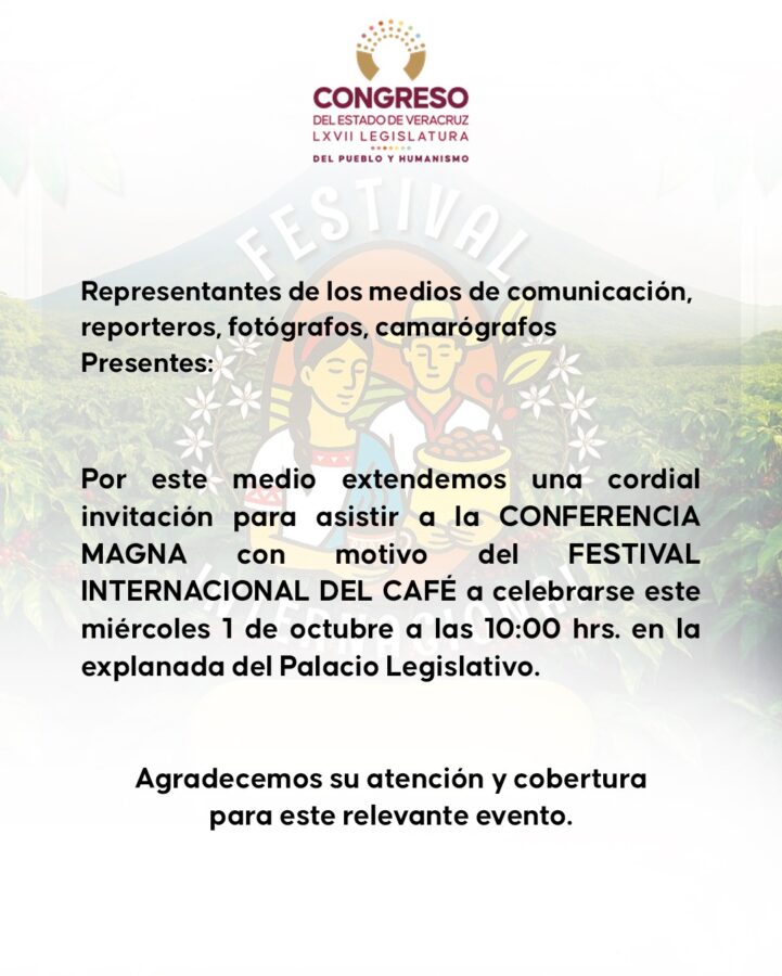 FESTIVAL INTERNACIONAL DEL CAFÉ