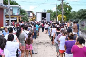 Lleva Congreso ayuda humanitaria a damnificados del norte de Veracruz