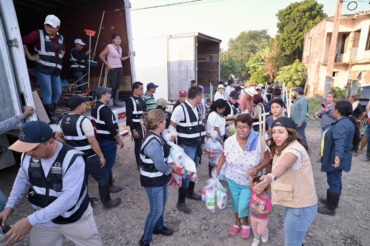 Trabajo unido de gobierno y sociedad hará más rápida recuperación de la zona norte